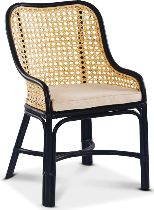 Anton matstol i rotting med dyna