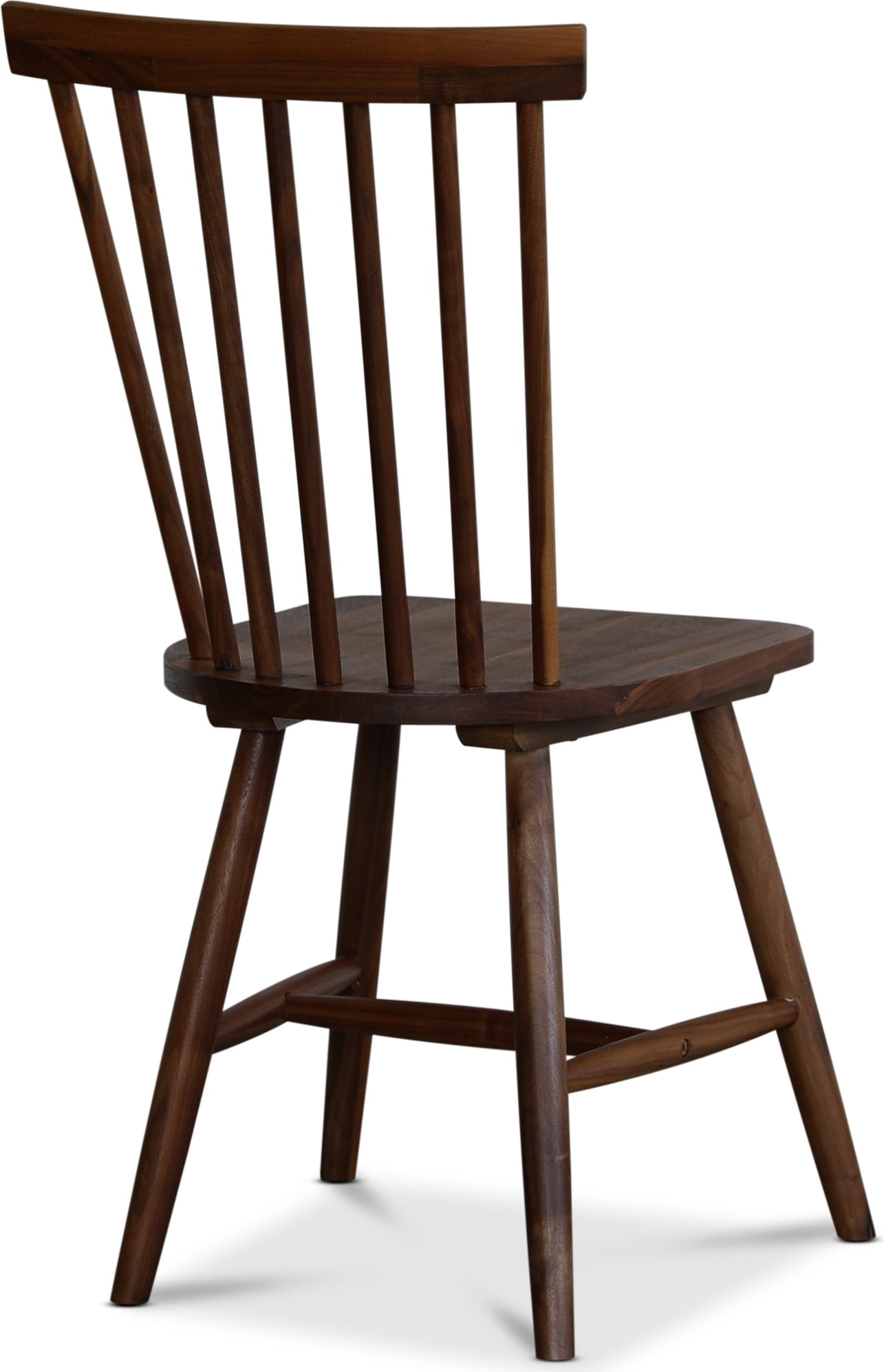 Karl pinnstol i massiv valnöt