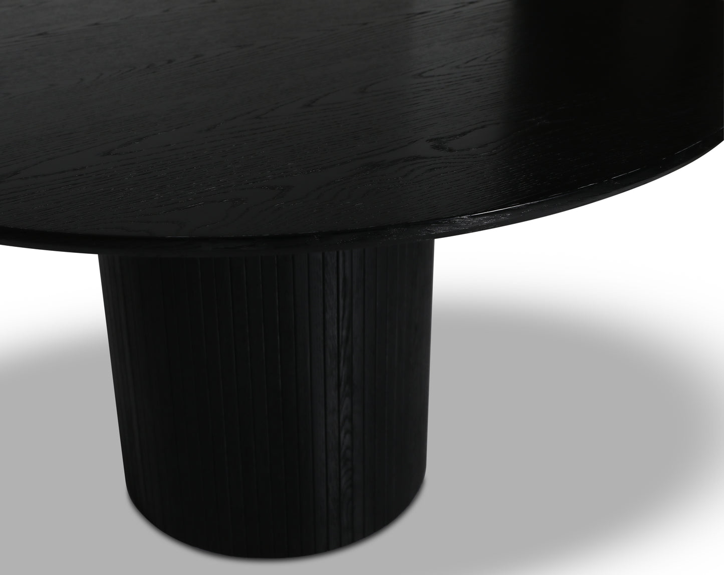 Nova matbord 215 cm - Svartbetsad ask Kolli 1