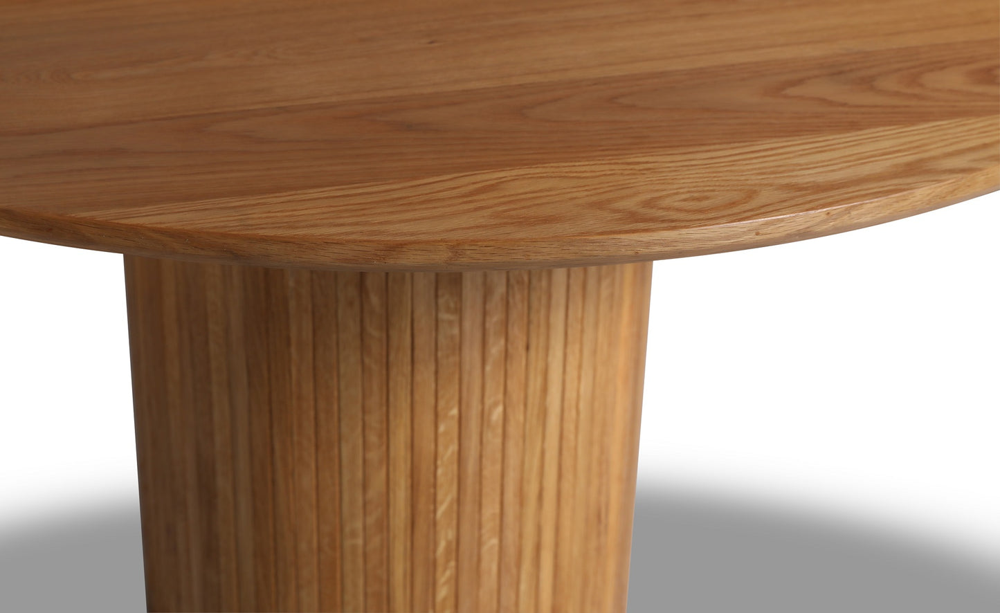 Nova soffbord Ø80 cm - Oljad ekfanér Kolli 1