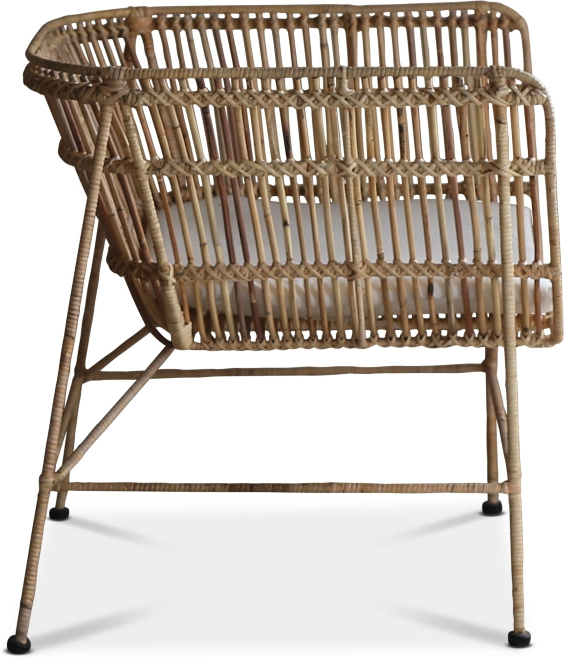 Galice rotting fåtölj med dyna