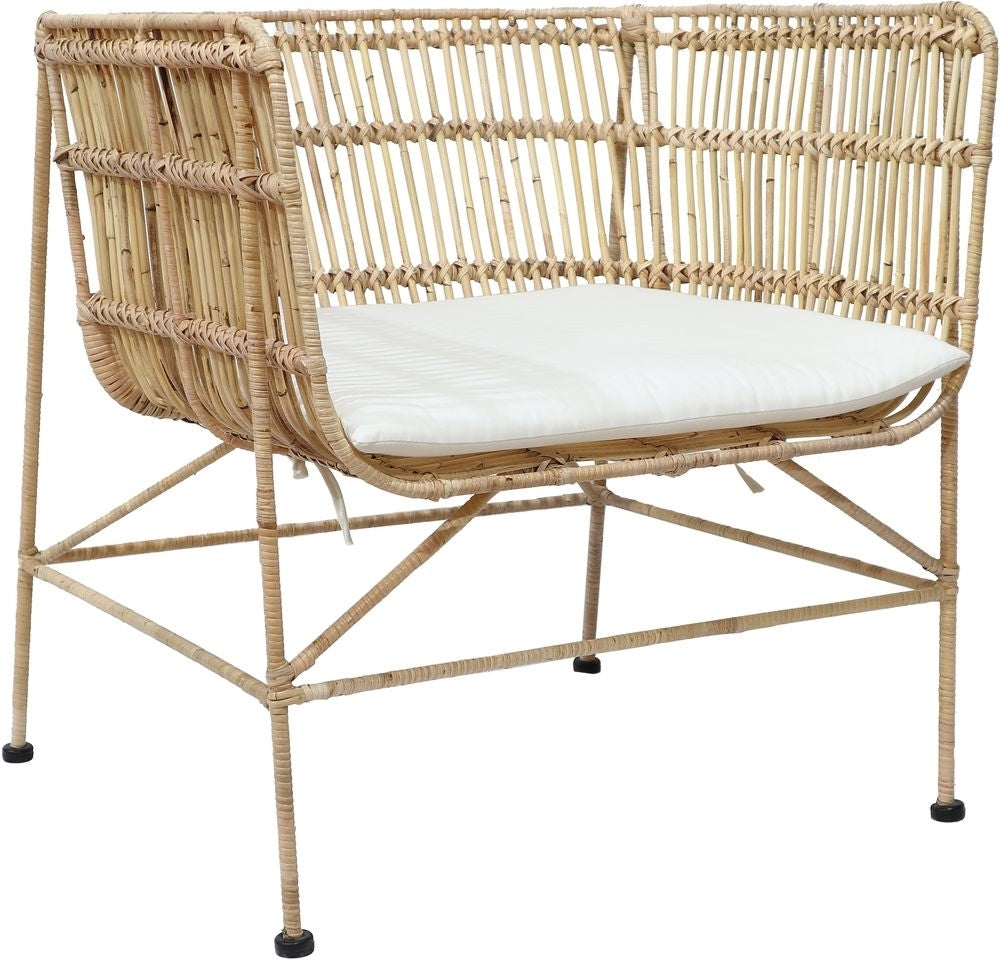 Galice rotting fåtölj med dyna