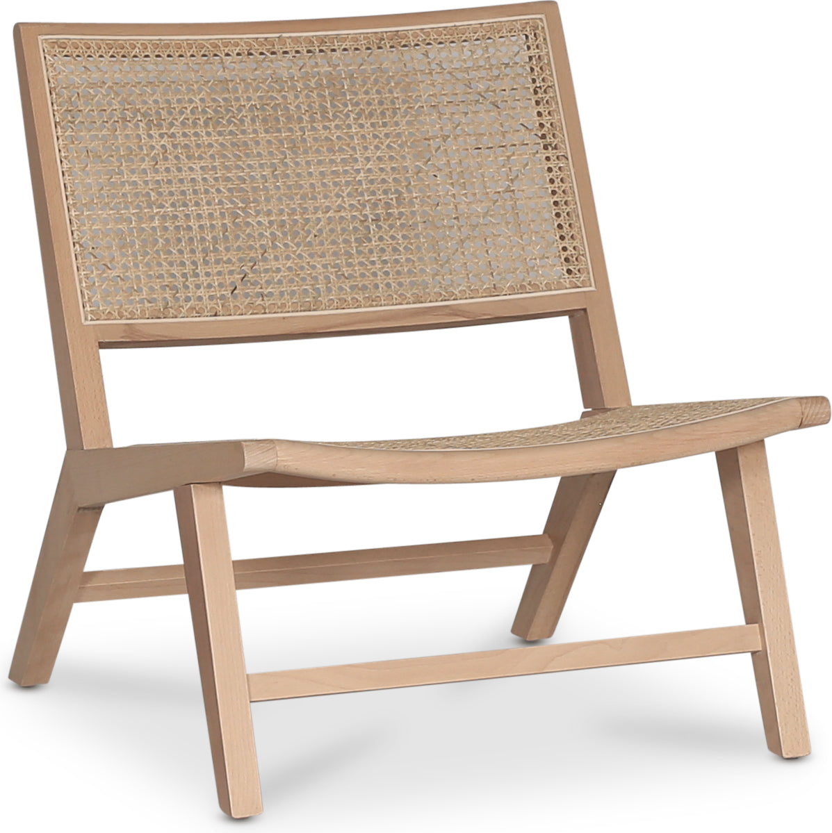 Porto Svea loungefåtölj - Natur/rotting