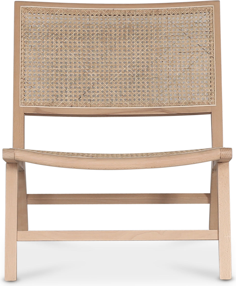 Porto Svea loungefåtölj - Natur/rotting