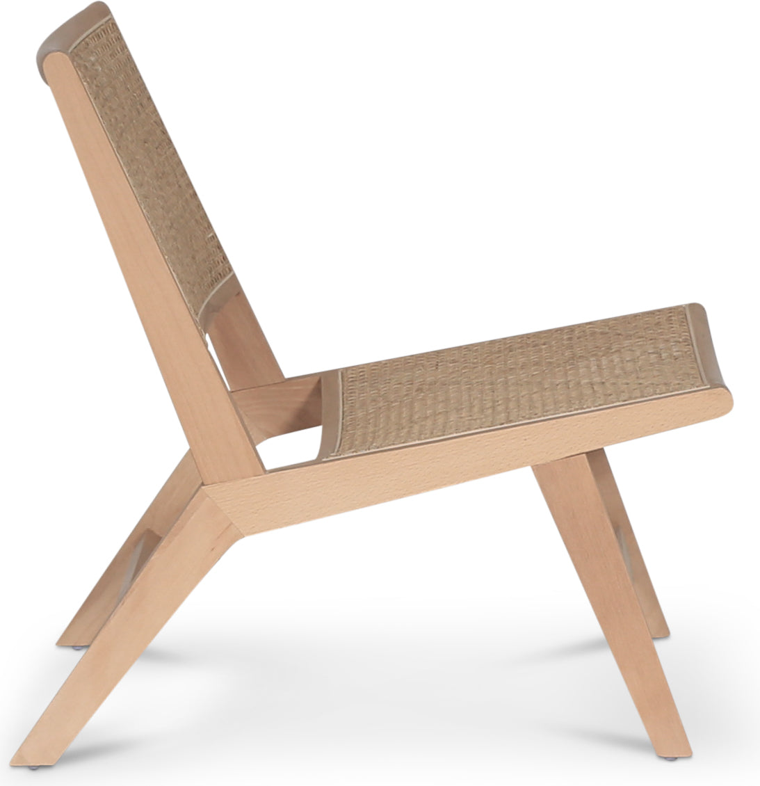 Porto Svea loungefåtölj - Natur/rotting