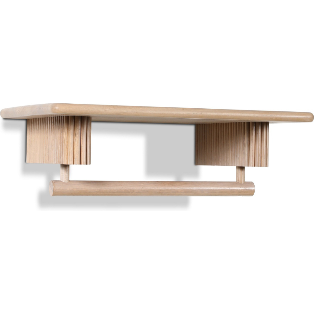 Posh hatthylla 60 cm - Whitewash