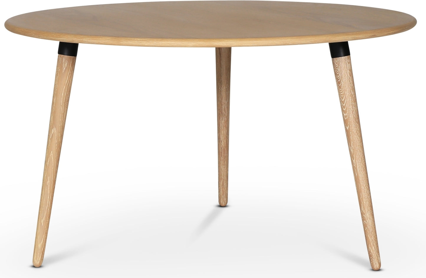 Omni runt matbord i whitewash Ø130 cm