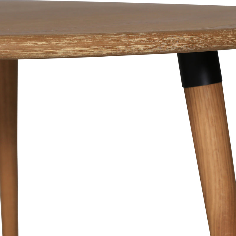 Omni runt matbord i oljad ek Ø130 cm