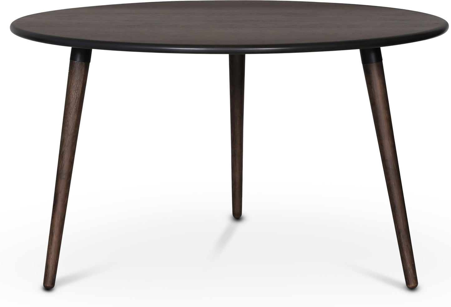 Omni runt matbord i rökfärgad ek Ø130 cm