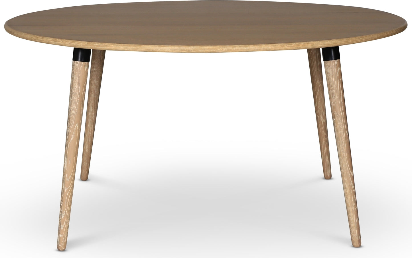 Omni runt matbord i whitewash Ø150 cm