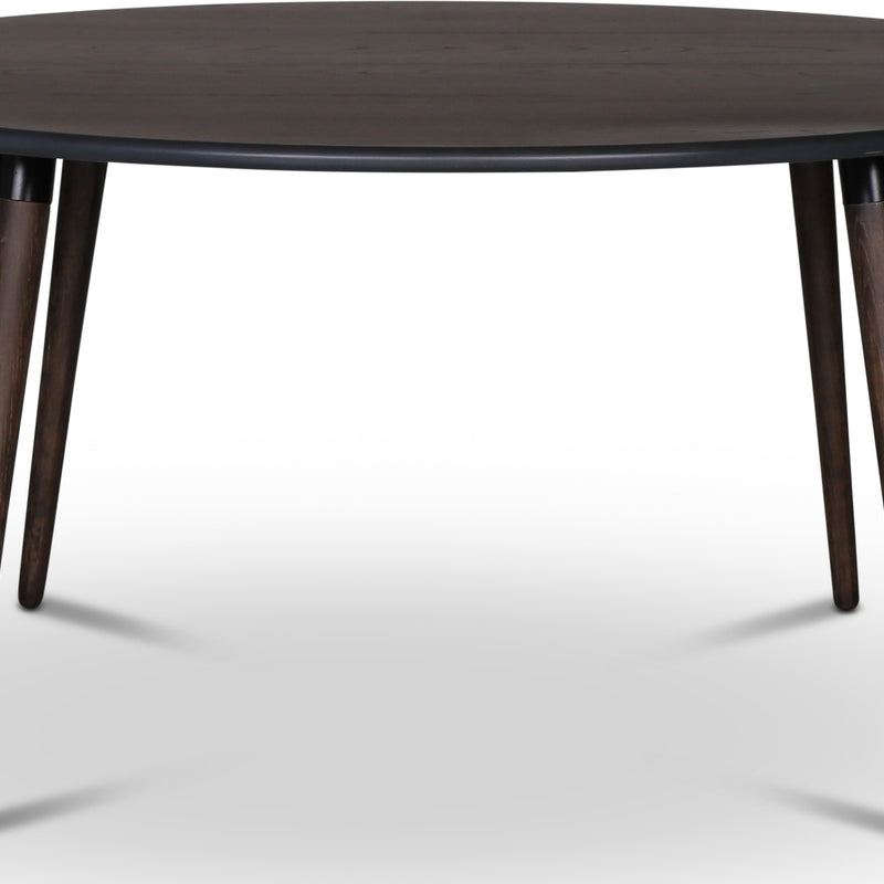 Omni runt matbord i smoked oak Ø150 cm