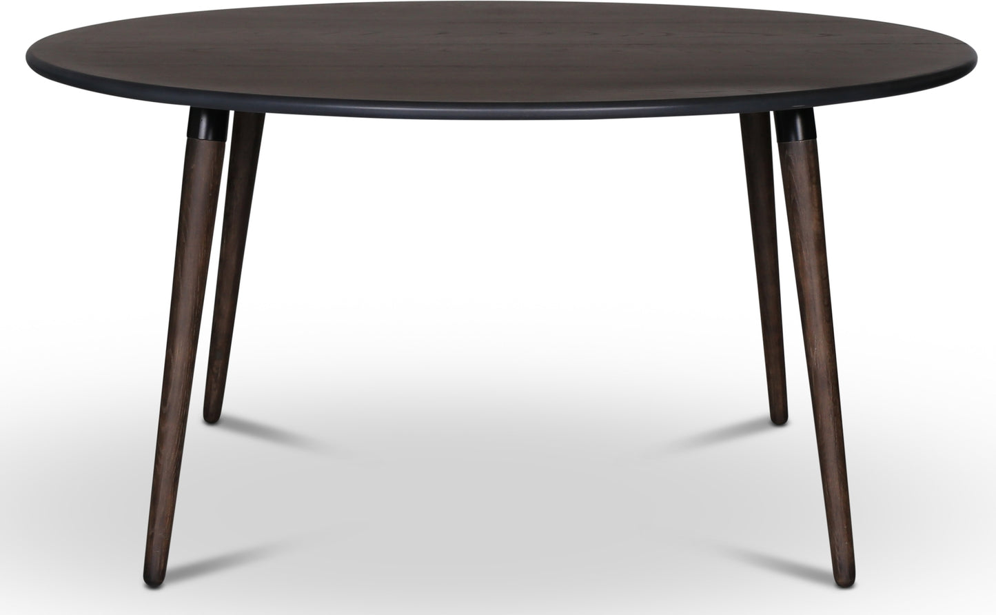 Omni runt matbord i smoked oak Ø150 cm