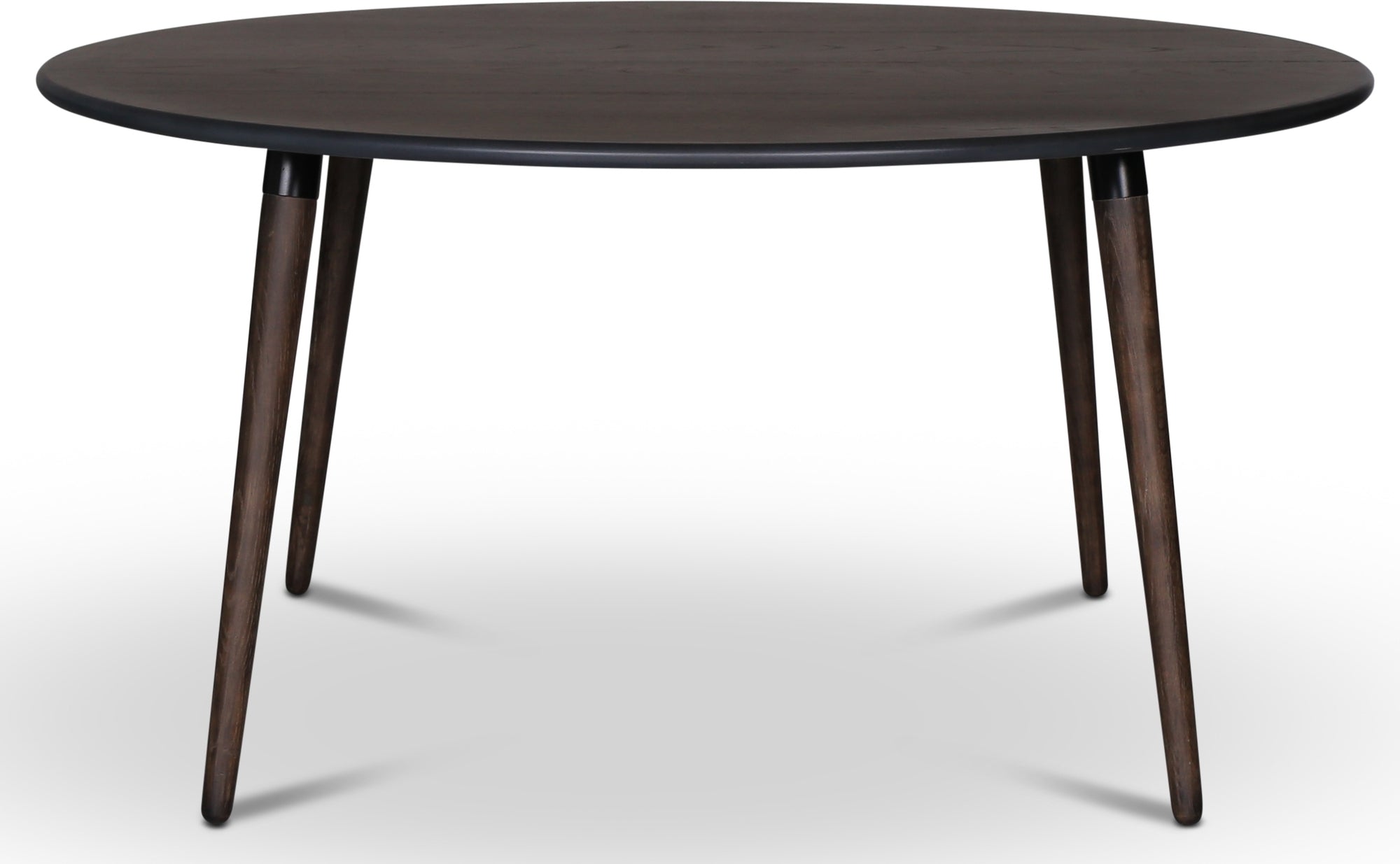 Omni runt matbord i smoked oak Ø150 cm
