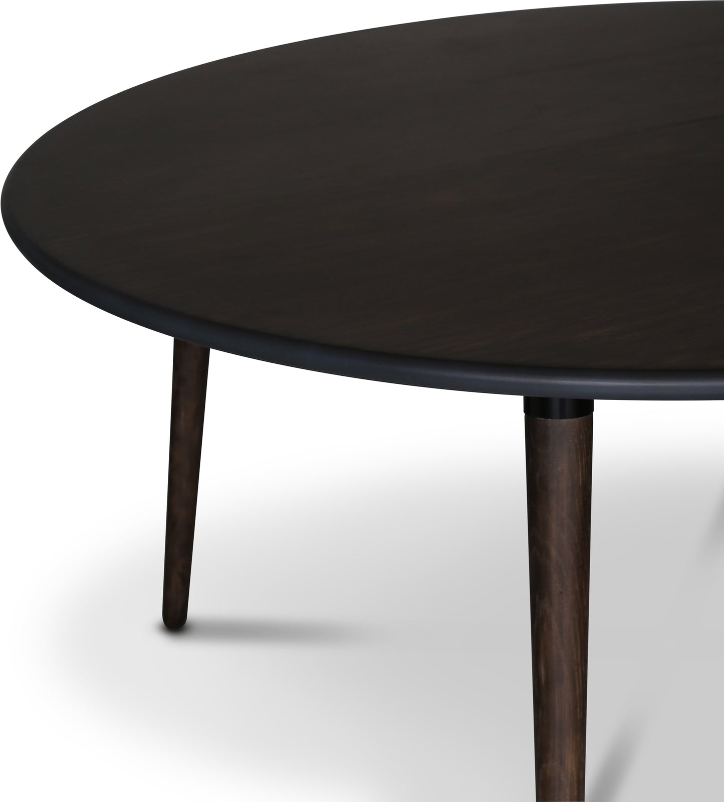 Omni runt matbord i smoked oak Ø150 cm