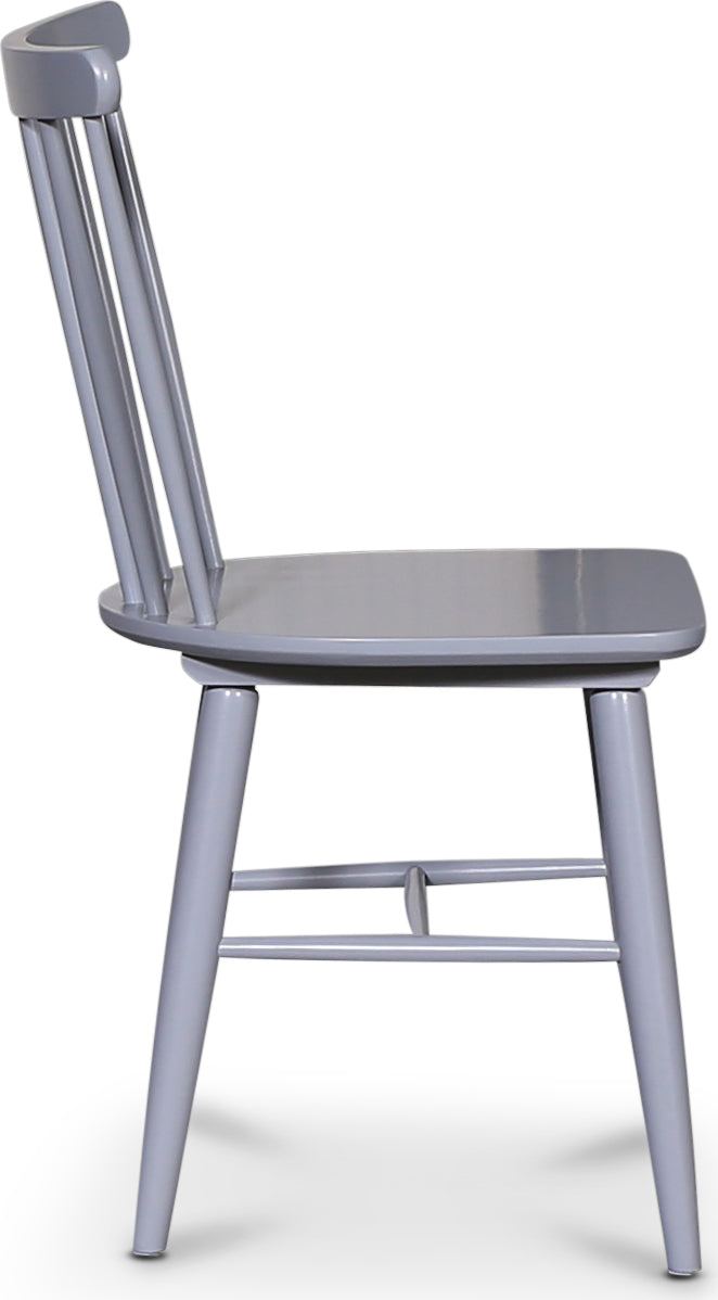 Emil grå pinnstol klassiker