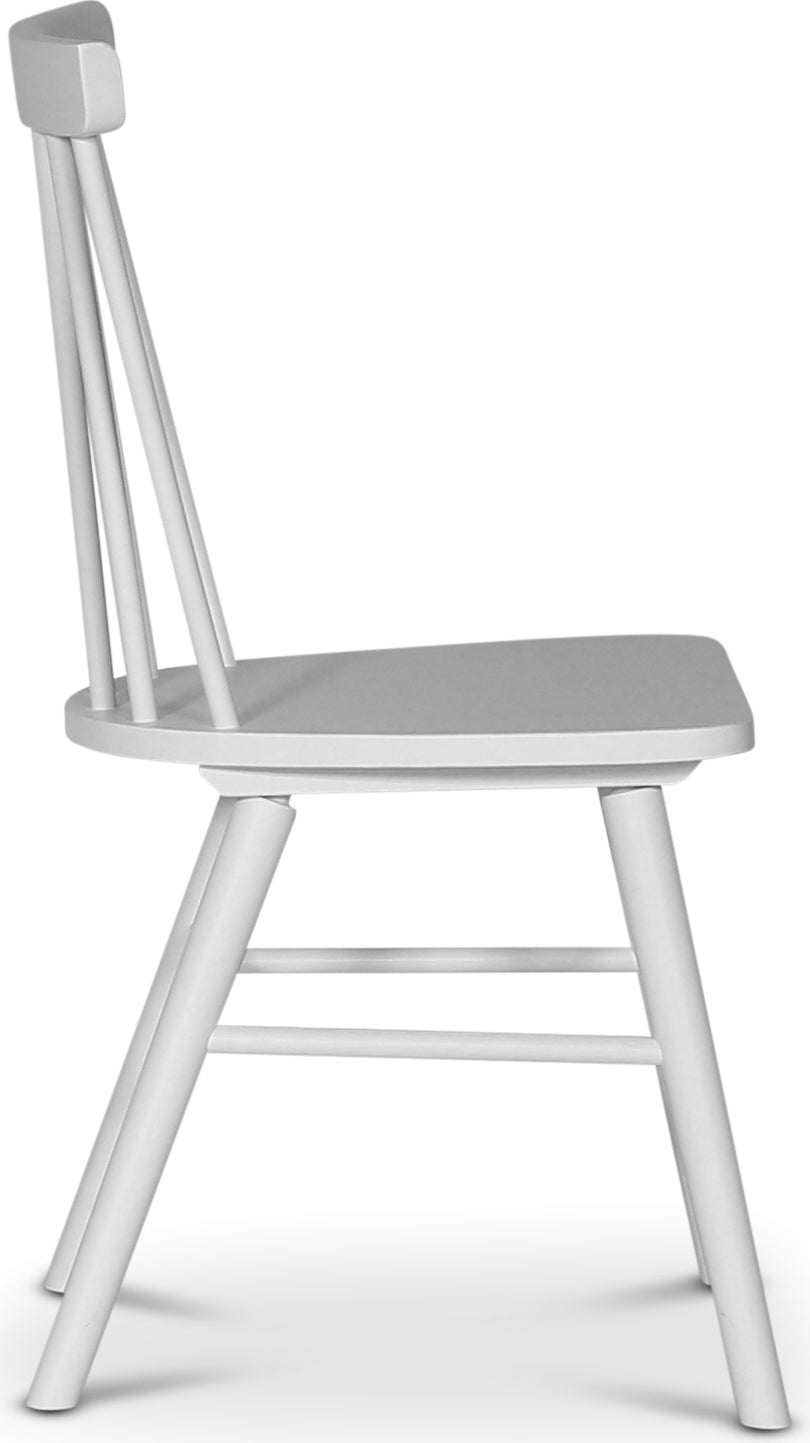 Orust pinnstol vit