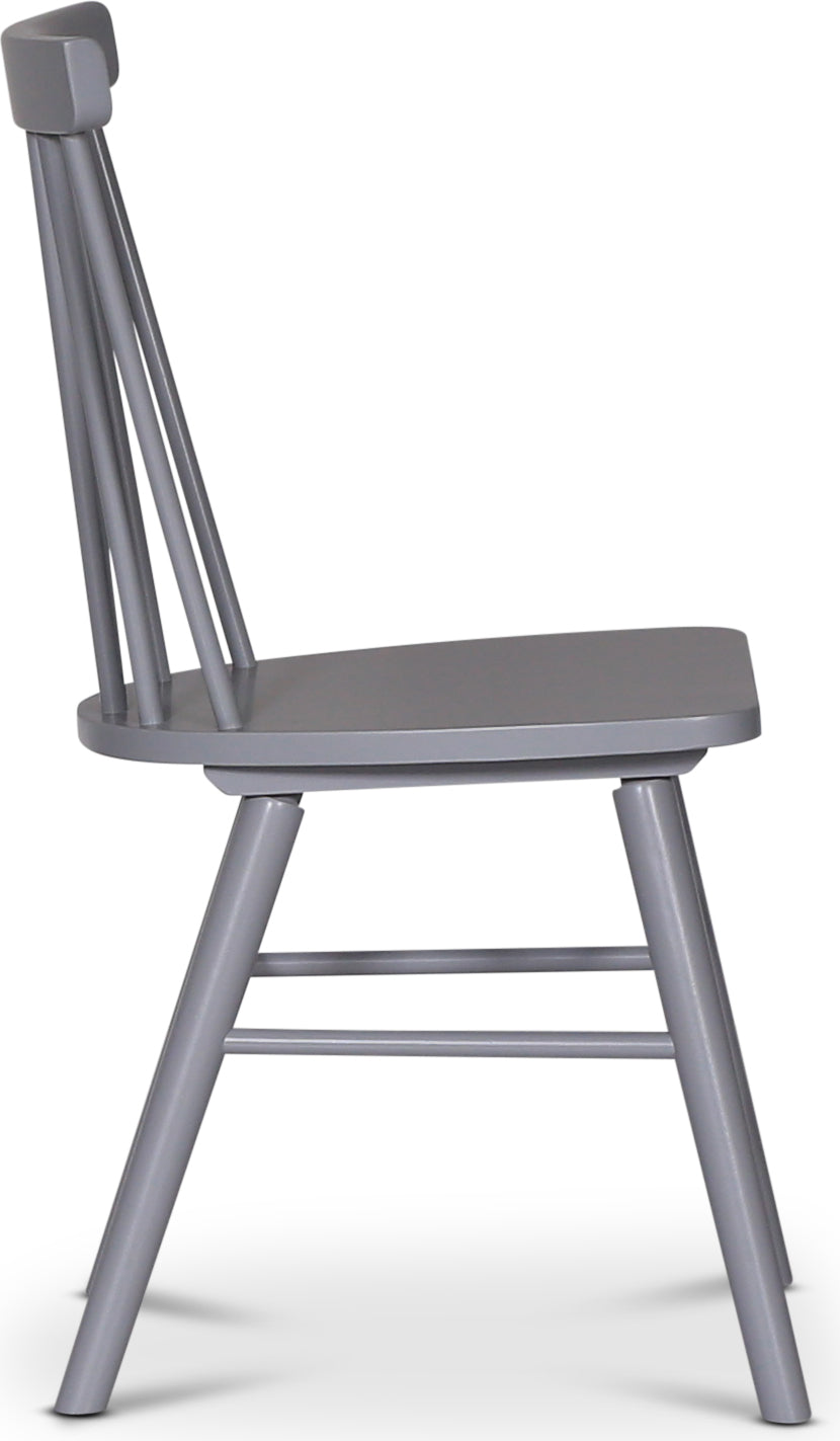 Orust pinnstol grå