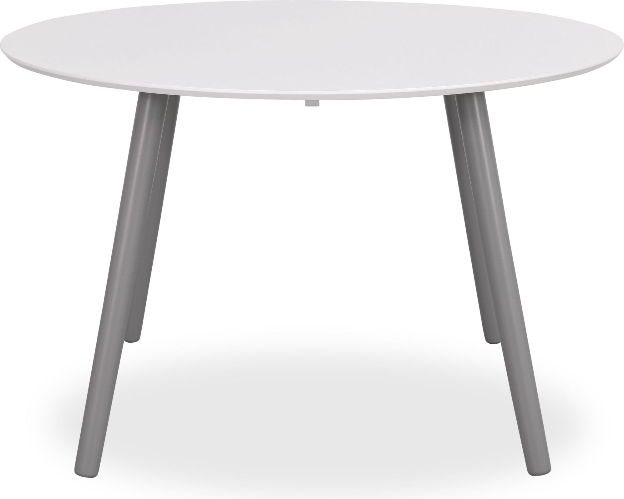Rosvik runt matbord Ø120 cm - Vit/grå