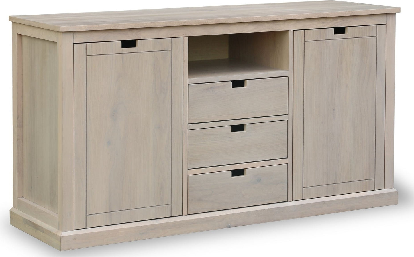 Fårö sideboard i whitewash ek