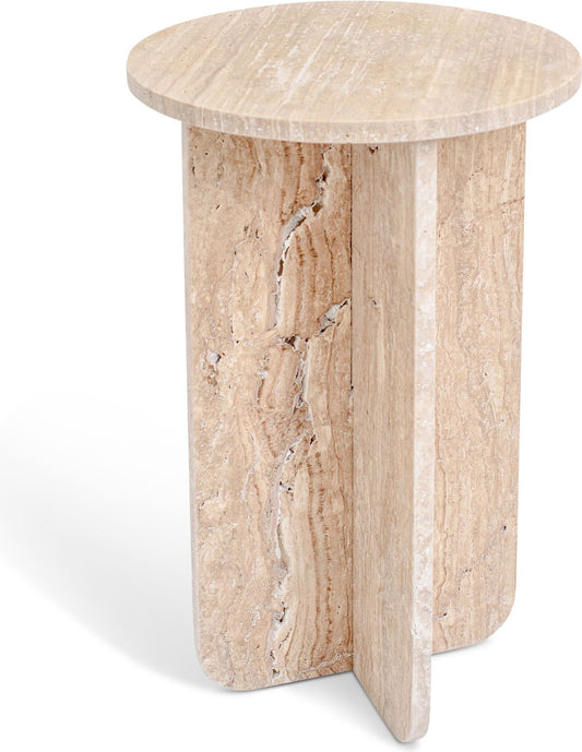 Travertin piedestal underrede, Shape Leg 32x32x58