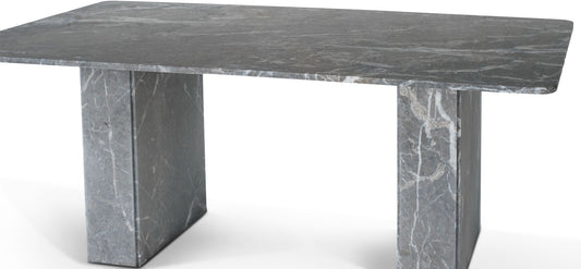 Alex grey Box Dining Table legs