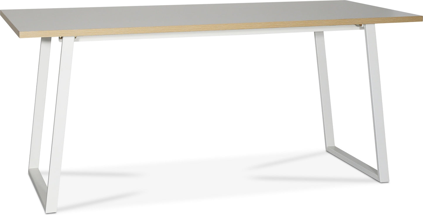 Edge matbord 140x90 - Vit Högtryckslaminat (HPL) - Kolli 1