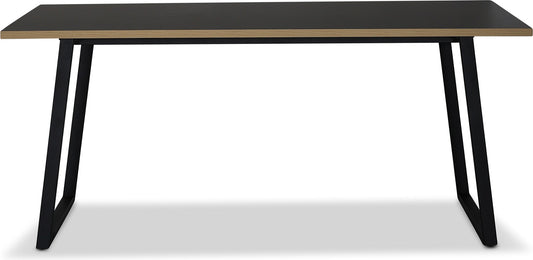 Edge matbord 140x90 - Svart Högtryckslaminat (HPL) - Kolli 2