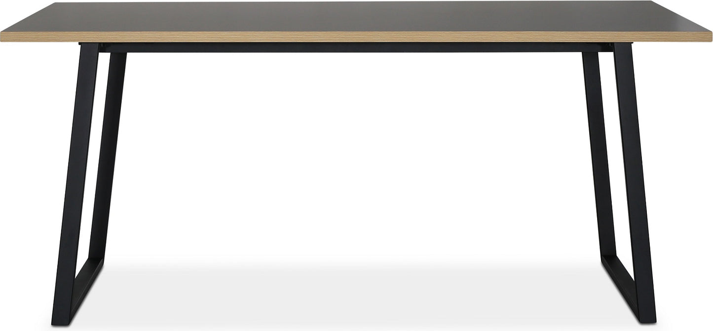 Edge matbord 140x90 - Grå Högtryckslaminat (HPL) - Kolli 2