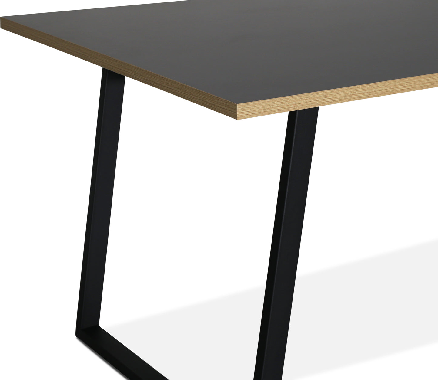 Edge matbord 240x90 cm - Grå Högtryckslaminat (HPL) - Kolli 1