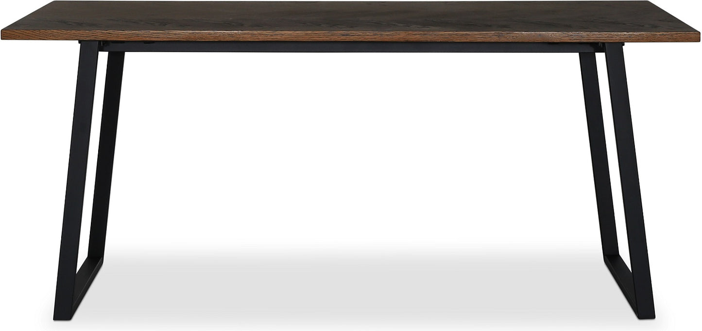 Edge matbord 140x90 - Brownstained fishbone - Kolli 2