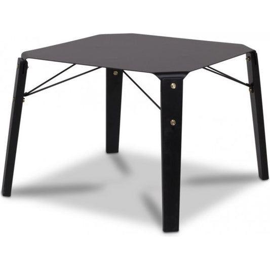 Talk fyrkantigt soffbord - Svart/Mässing