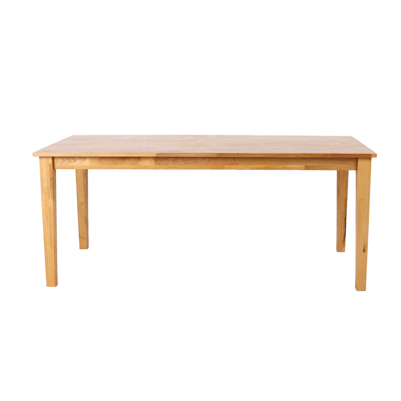 Dalarös matbord 180×90 oljad ek massivträ
