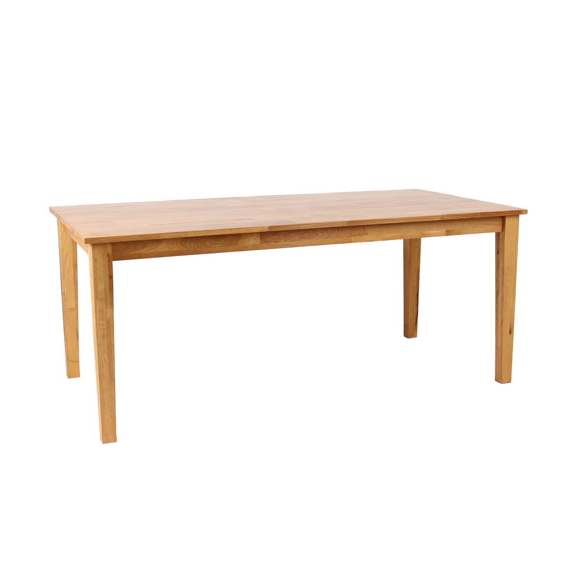 Dalarös matbord 180×90 oljad ek massivträ