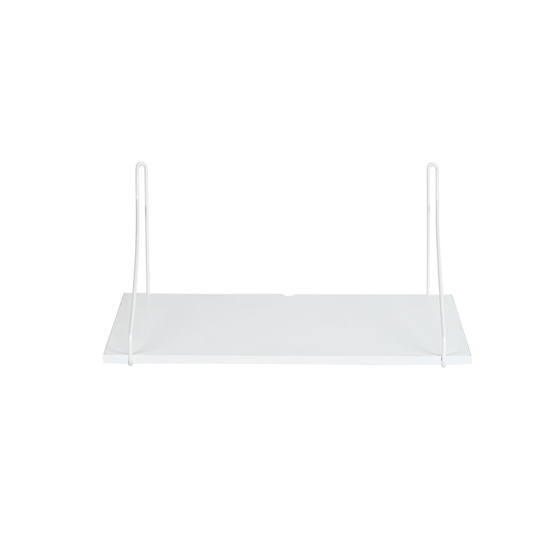 Dexter hylla 1 plan 40×26×18 vit/vit metall/MDF