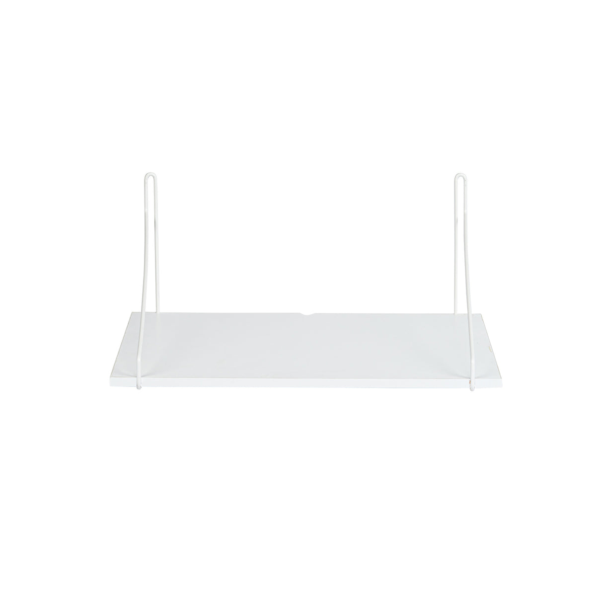 Dexter hylla 1 plan 40×26×18 vit/vit metall/MDF