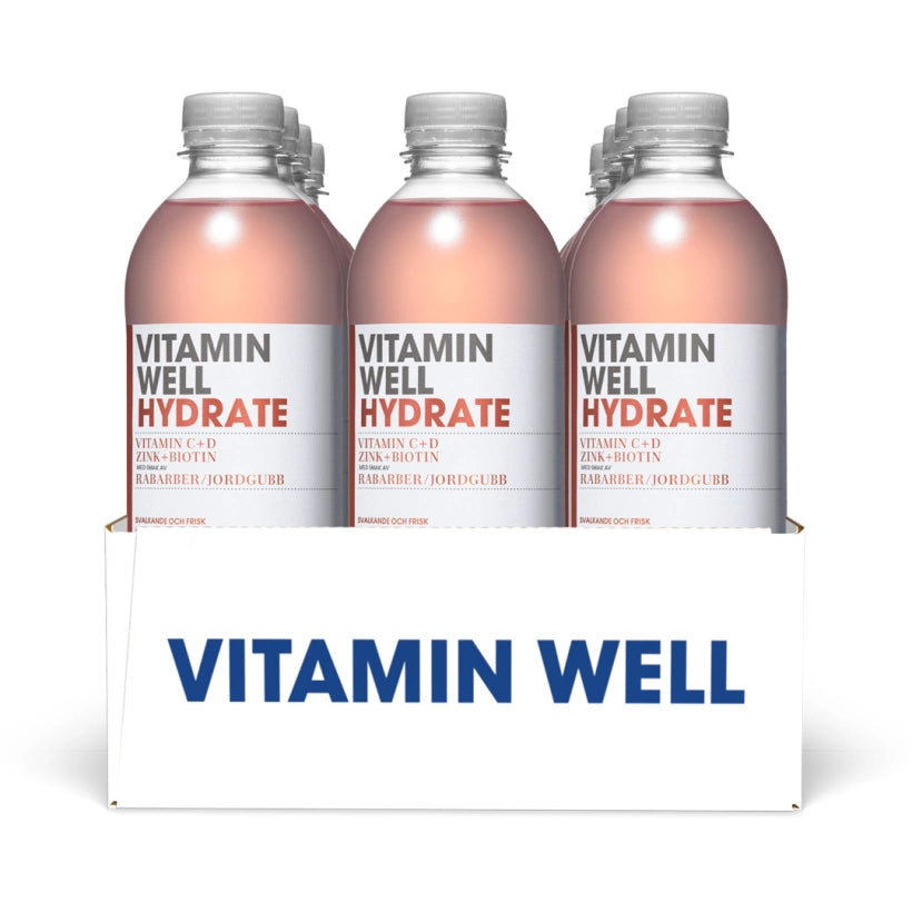 Vitamin Well Hydrate 12 x 500ml