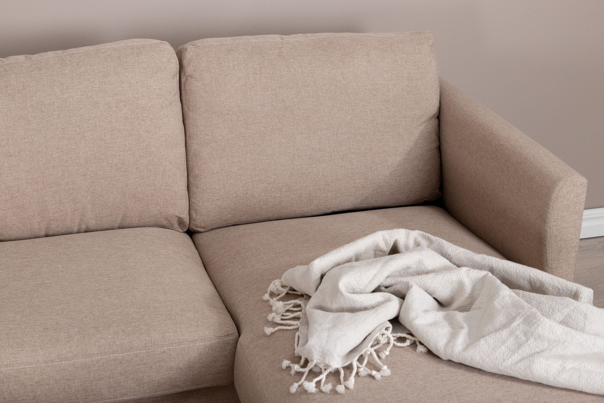 Zoom U- soffa black/brown - Venture Home