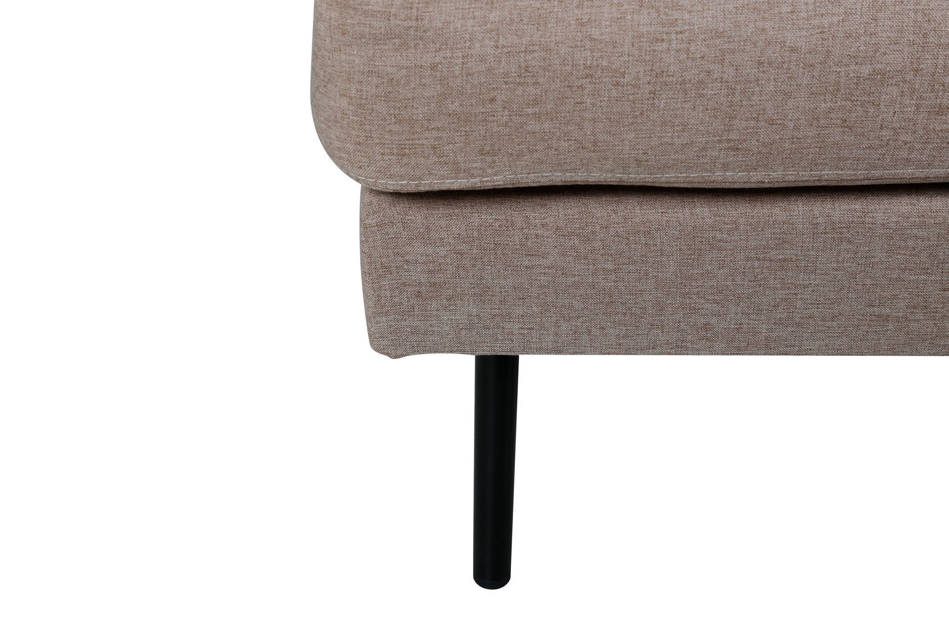 Zoom U- soffa black/brown - Venture Home