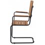 Holmsund stolar - Svart/acasia