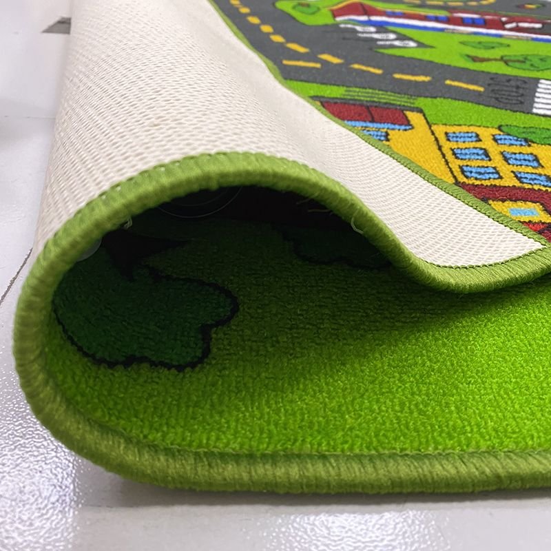 Barnmatta Trafikmatta 1 Tuftad - 133x175 cm