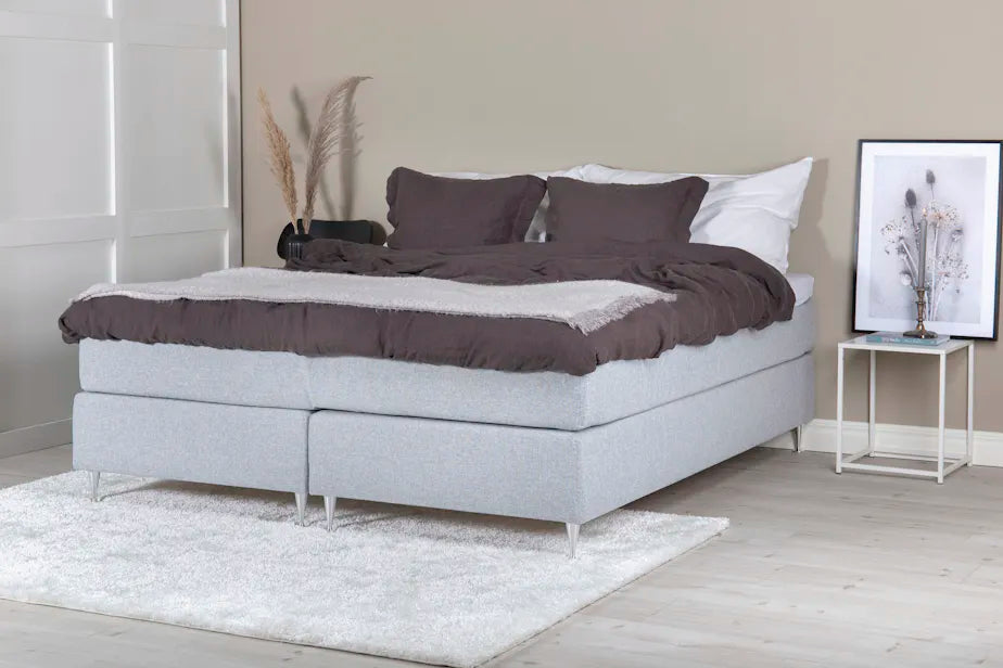 Rättvik 160cm Medium L Grå tyg