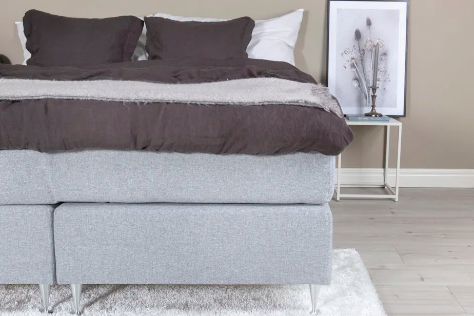 Rättvik 160cm Medium L Grå tyg