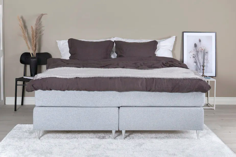 Rättvik 160cm Medium L Grå tyg