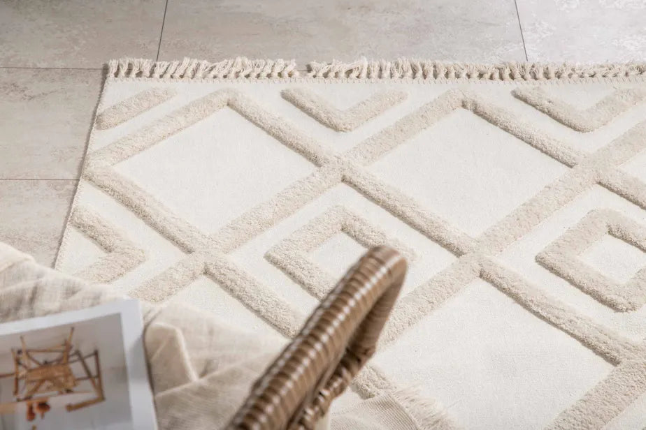 Towa Polyester Carpet - 160*230- White