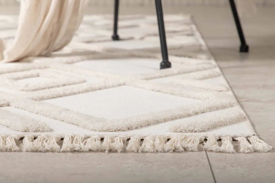 Towa Polyester Carpet - 160*230- White
