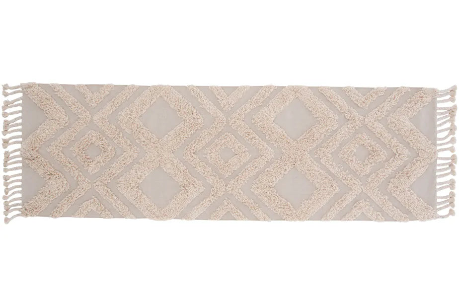 Hilma Cotton - 80*250--Rectangular-Offwhite