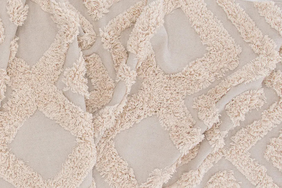 Hilma Cotton - 80*250--Rectangular-Offwhite