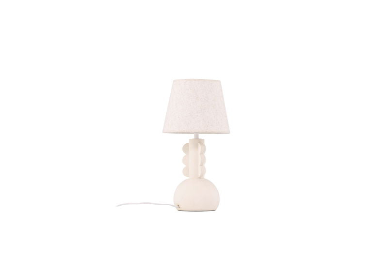 Mellerud Table Lamp - Beige / Fabric Concrete