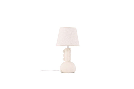Mellerud Table Lamp - Beige / Fabric Concrete